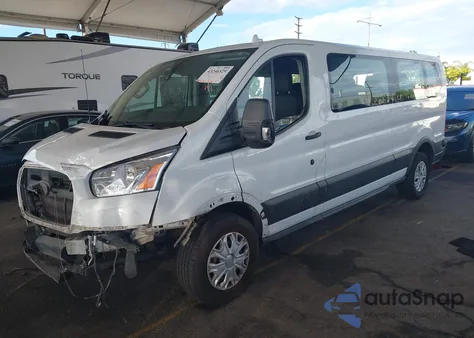 2020 Ford Transit-350 Passenger Van Xlt z USA, uszkodzony, nr VIN 1FBAX2Y80LKA24530